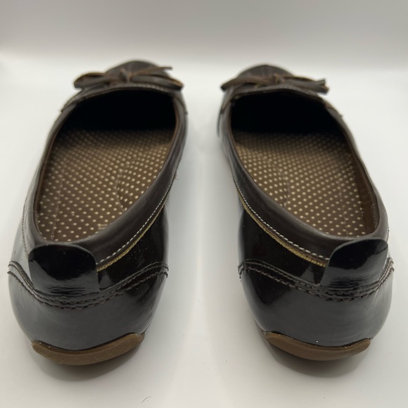 L.L. Bean Patent Leather Ballet Flats, Women’s size 7M - Picture 3 of 6